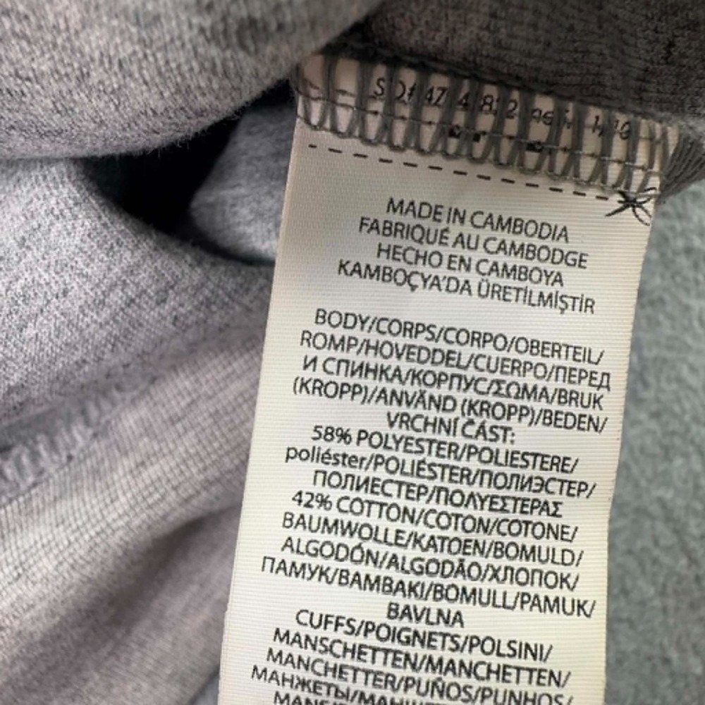 Polo Ralph Lauren Full Zip Fleece Hoodie Men's M Heather Gray Black Pony Preppy - Picture 4 of 7
